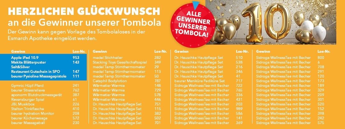 Esmarch Apotheke am WKK