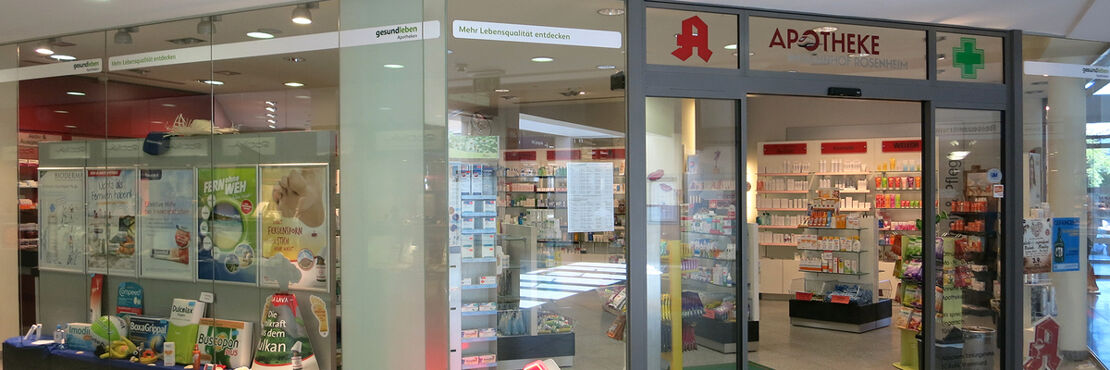 Apotheke im Bahnhof Rosenheim