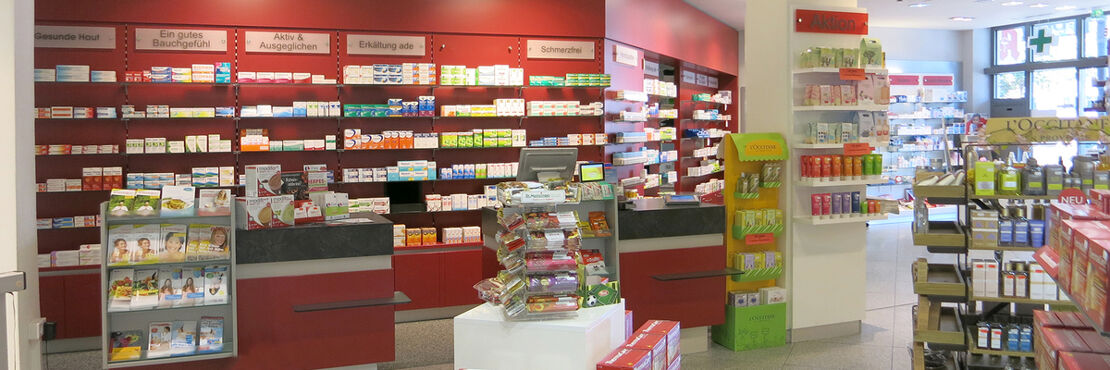 Apotheke im Bahnhof Rosenheim